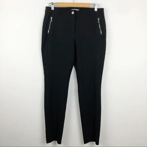 Gerry Weber Zip Pocket Black Pants - Picture 2 of 15